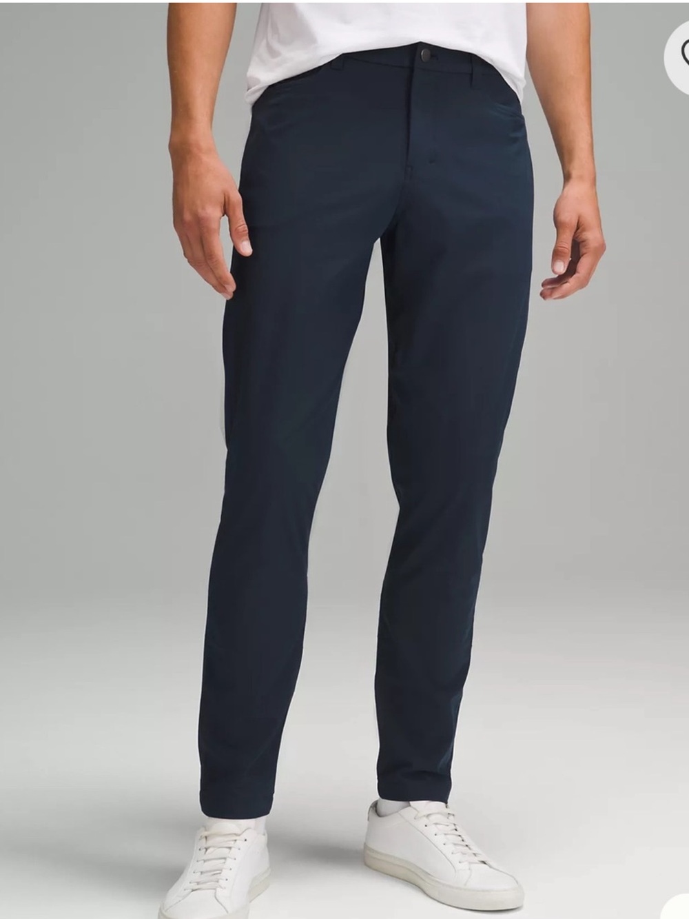 Lululemon Men’s ABC Pant Slim Stretch Warpstreme size 38 navy blue LM5704S